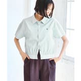 【夏トク価格】刺繍ロゴハーフスリーブシャツ | VIS  | 詳細画像15 