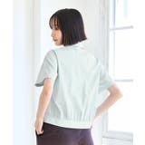 【夏トク価格】刺繍ロゴハーフスリーブシャツ | VIS  | 詳細画像16 