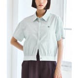 【夏トク価格】刺繍ロゴハーフスリーブシャツ | VIS  | 詳細画像17 