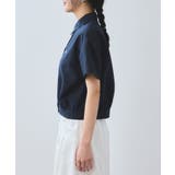【夏トク価格】刺繍ロゴハーフスリーブシャツ | VIS  | 詳細画像19 