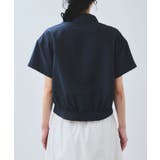 【夏トク価格】刺繍ロゴハーフスリーブシャツ | VIS  | 詳細画像20 