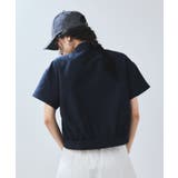 【夏トク価格】刺繍ロゴハーフスリーブシャツ | VIS  | 詳細画像6 