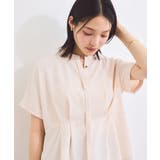 ベージュ系(28) | 【接触冷感】ウエストタックブラウス | VIS