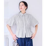 【店頭人気】シャーリングバルーンシャツ | VIS  | 詳細画像20 