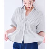 グレー(07) | 【店頭人気】シャーリングバルーンシャツ | VIS 