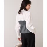 【美easy】コンフォートボウタイドッキングシャツ/イージーケア・2WAY | VIS  | 詳細画像10 