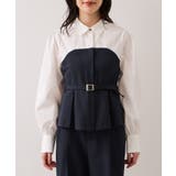 【美easy】コンフォートボウタイドッキングシャツ/イージーケア・2WAY | VIS  | 詳細画像21 