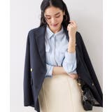 メタル釦シャツブラウス/イージーケア | VIS  | 詳細画像15 