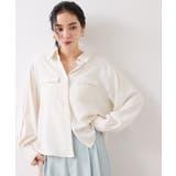 メタル釦シャツブラウス/イージーケア | VIS  | 詳細画像22 