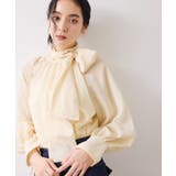 前後2WAYボリュームボウタイブラウス/イージーケア | VIS  | 詳細画像12 