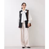 前後2WAYボリュームボウタイブラウス/イージーケア | VIS  | 詳細画像2 