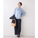 前後2WAYボリュームボウタイブラウス/イージーケア | VIS  | 詳細画像21 