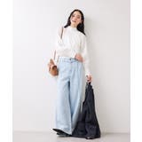 前後2WAYボリュームボウタイブラウス/イージーケア | VIS  | 詳細画像6 