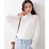 前後2WAYボリュームボウタイブラウス/イージーケア | VIS  | 詳細画像7 