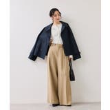 エアリーサテンシャーリングブラウス/イージーケア | VIS  | 詳細画像16 