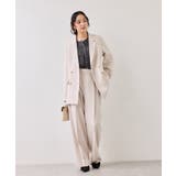 エアリーサテンシャーリングブラウス/イージーケア | VIS  | 詳細画像23 