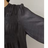 エアリーサテンシャーリングブラウス/イージーケア | VIS  | 詳細画像29 