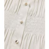 エアリーサテンシャーリングブラウス/イージーケア | VIS  | 詳細画像33 