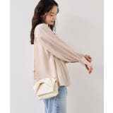 エアリーサテンシャーリングブラウス/イージーケア | VIS  | 詳細画像5 