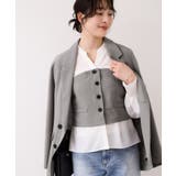 美easy前開きビスチェドッキングシャツ イージーケア 接触冷感 | VIS  | 詳細画像13 