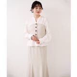 美easy前開きビスチェドッキングシャツ イージーケア 接触冷感 | VIS  | 詳細画像14 