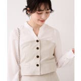 美easy前開きビスチェドッキングシャツ イージーケア 接触冷感 | VIS  | 詳細画像17 