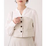 美easy前開きビスチェドッキングシャツ イージーケア 接触冷感 | VIS  | 詳細画像18 