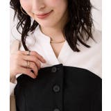 美easy前開きビスチェドッキングシャツ イージーケア 接触冷感 | VIS  | 詳細画像7 