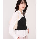 美easy前開きビスチェドッキングシャツ イージーケア 接触冷感 | VIS  | 詳細画像8 