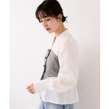 グレー(07) | 美easy前開きビスチェドッキングシャツ イージーケア 接触冷感 | VIS 