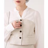 キナリ(16) | 美easy前開きビスチェドッキングシャツ イージーケア 接触冷感 | VIS 