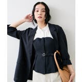美easyビスチェドッキングフレンチブラウス 接触冷感 イージーケア | VIS  | 詳細画像24 