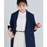 気流染めピコピンタック半袖ブラウス/接触冷感 | VIS  | 詳細画像10 