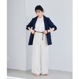 気流染めピコピンタック半袖ブラウス/接触冷感 | VIS  | 詳細画像9 