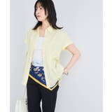 ウエストタックペプラム半袖シャツブラウス | VIS  | 詳細画像11 