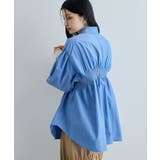 リボン付きバックシャーリングシャツ | VIS | 詳細画像4