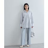 リボン付きバックシャーリングシャツ | VIS | 詳細画像5