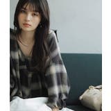 オンブレチェックオーバーシャツ | VIS  | 詳細画像1 