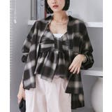 オンブレチェックオーバーシャツ | VIS  | 詳細画像12 