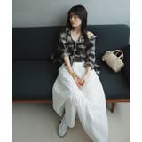 オンブレチェックオーバーシャツ | VIS  | 詳細画像2 