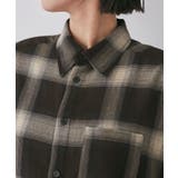 オンブレチェックオーバーシャツ | VIS  | 詳細画像24 