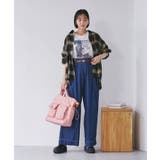 オンブレチェックオーバーシャツ | VIS  | 詳細画像7 