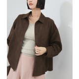 スエードライクロングスリーブシャツ | VIS  | 詳細画像11 