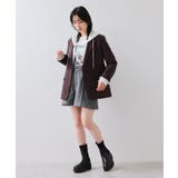 フード付きクロップドシアーシャツ | VIS  | 詳細画像14 