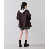 フード付きクロップドシアーシャツ | VIS  | 詳細画像15 