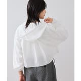 フード付きクロップドシアーシャツ | VIS  | 詳細画像19 