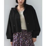 フード付きクロップドシアーシャツ | VIS  | 詳細画像3 