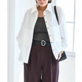 裾ティアードオーバーシャツ/UVケア・イージーケア | VIS | 詳細画像14