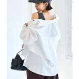 裾ティアードオーバーシャツ/UVケア・イージーケア | VIS | 詳細画像15