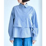 裾ティアードオーバーシャツ/UVケア・イージーケア | VIS | 詳細画像16